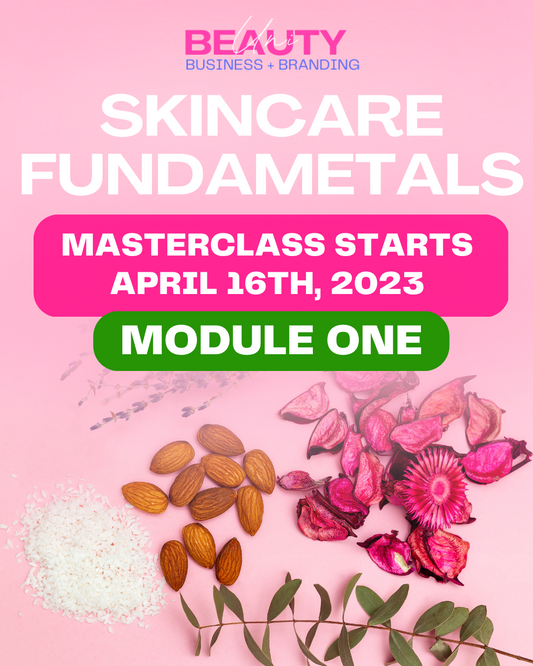 Skincare Fundamentals Module One
